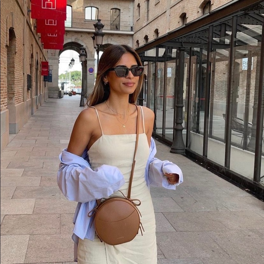 Zara Linen Mini Dress - Gem